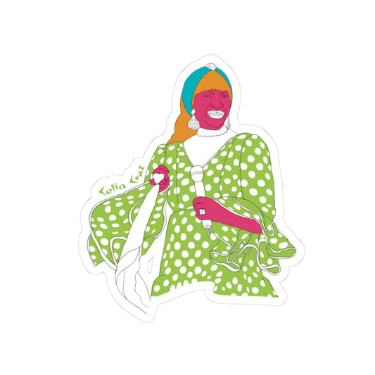 Celia Cruz Kiss-Cut Stickers