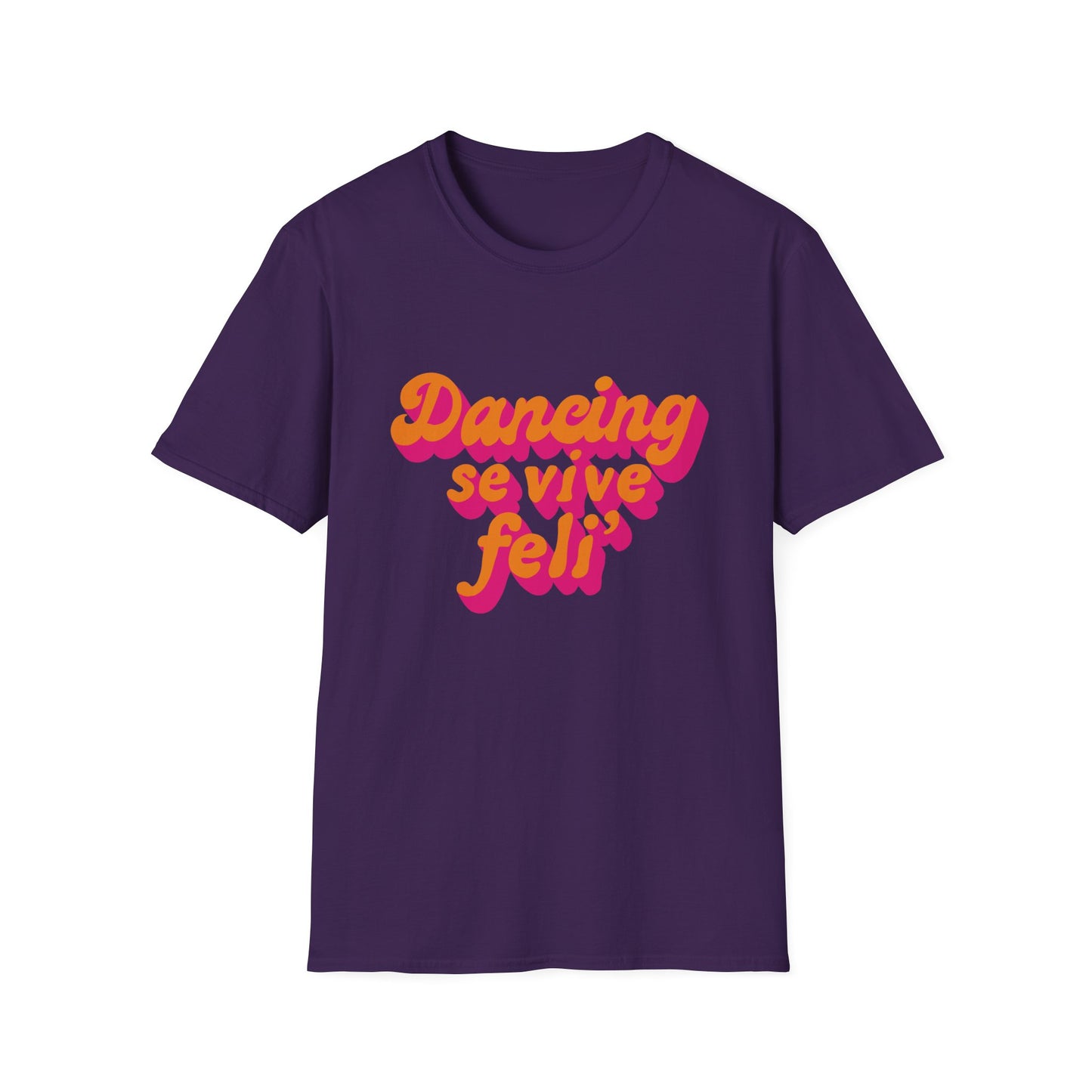 Dancing Vibes Unisex T-Shirt, Trendy Graphic Tee for Dance Lovers, Gift for Performers, Casual Wear for Parties, Fun Summer Apparel