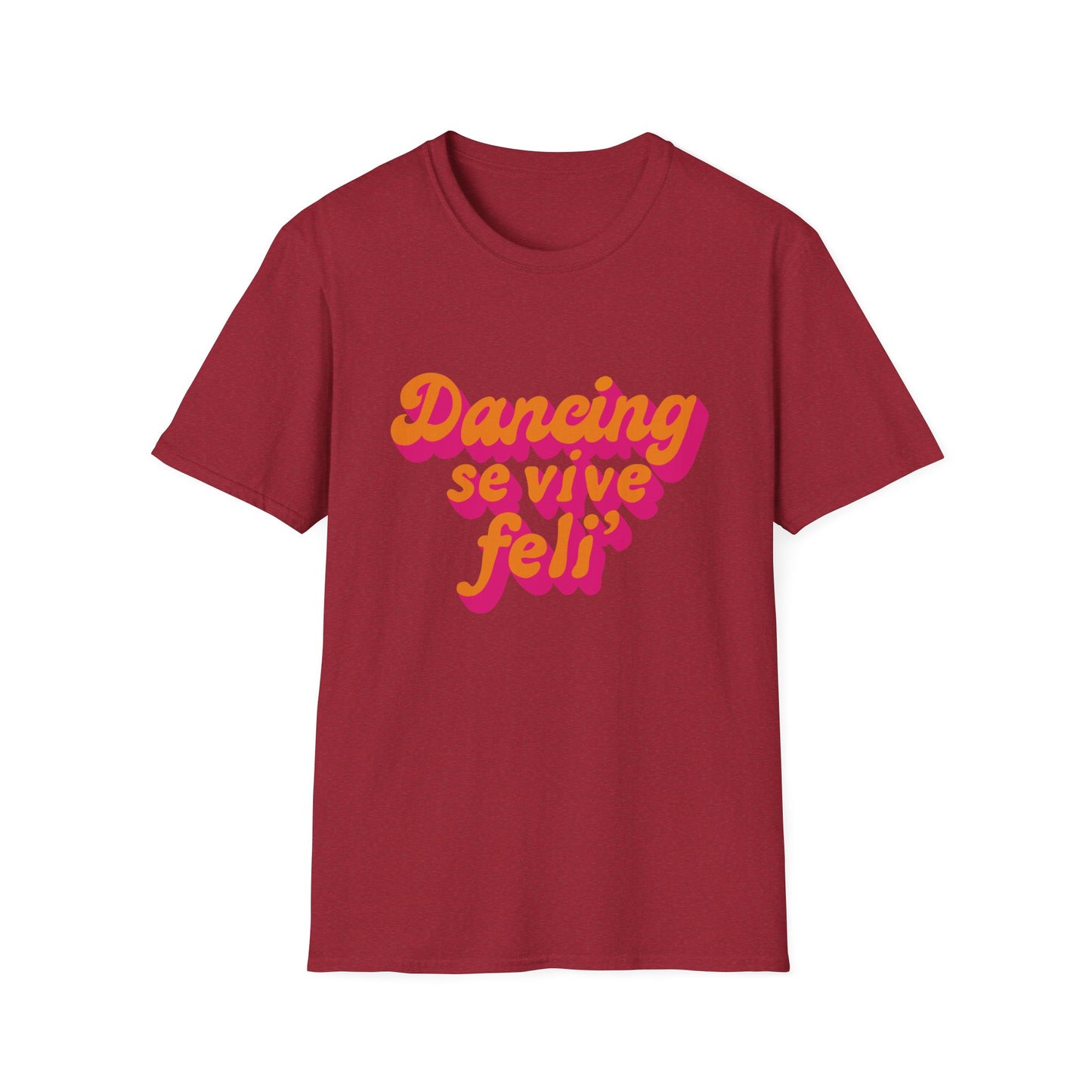 Dancing Vibes Unisex T-Shirt, Trendy Graphic Tee for Dance Lovers, Gift for Performers, Casual Wear for Parties, Fun Summer Apparel