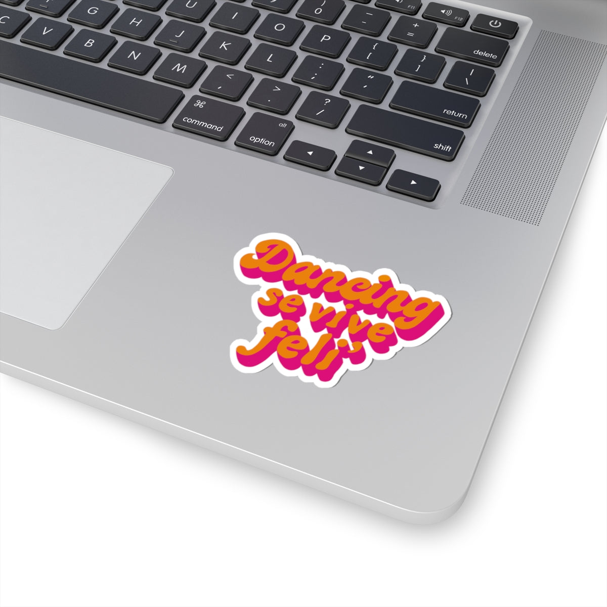 Vibrant Dance Kiss-Cut Stickers - Expressive Art for Music Lovers, Fun Decor for Laptops, Journals, Parties, Celebrations