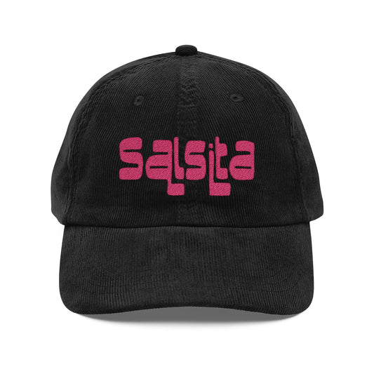 Vintage Embroidered Corduroy Cap - Stylish Headwear for Salsas, Festivals, and Casual Outings, Gifts for Dance Lovers, Fashionable [...]