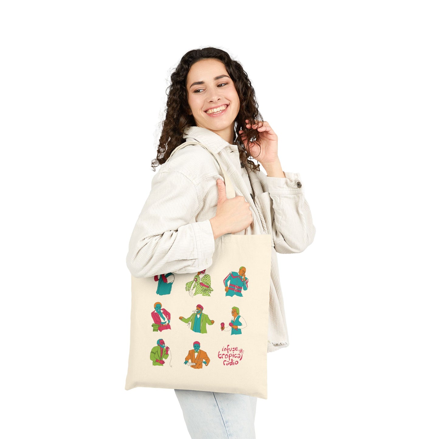 Salsa stars! Cotton Canvas Tote Bag