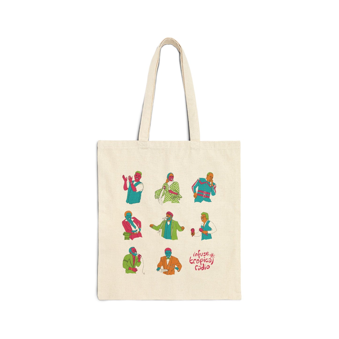 Salsa stars! Cotton Canvas Tote Bag